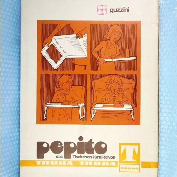 *SOLD* Vintage Guzzini “Pepito” Folding Tray - Picture 10 of 10